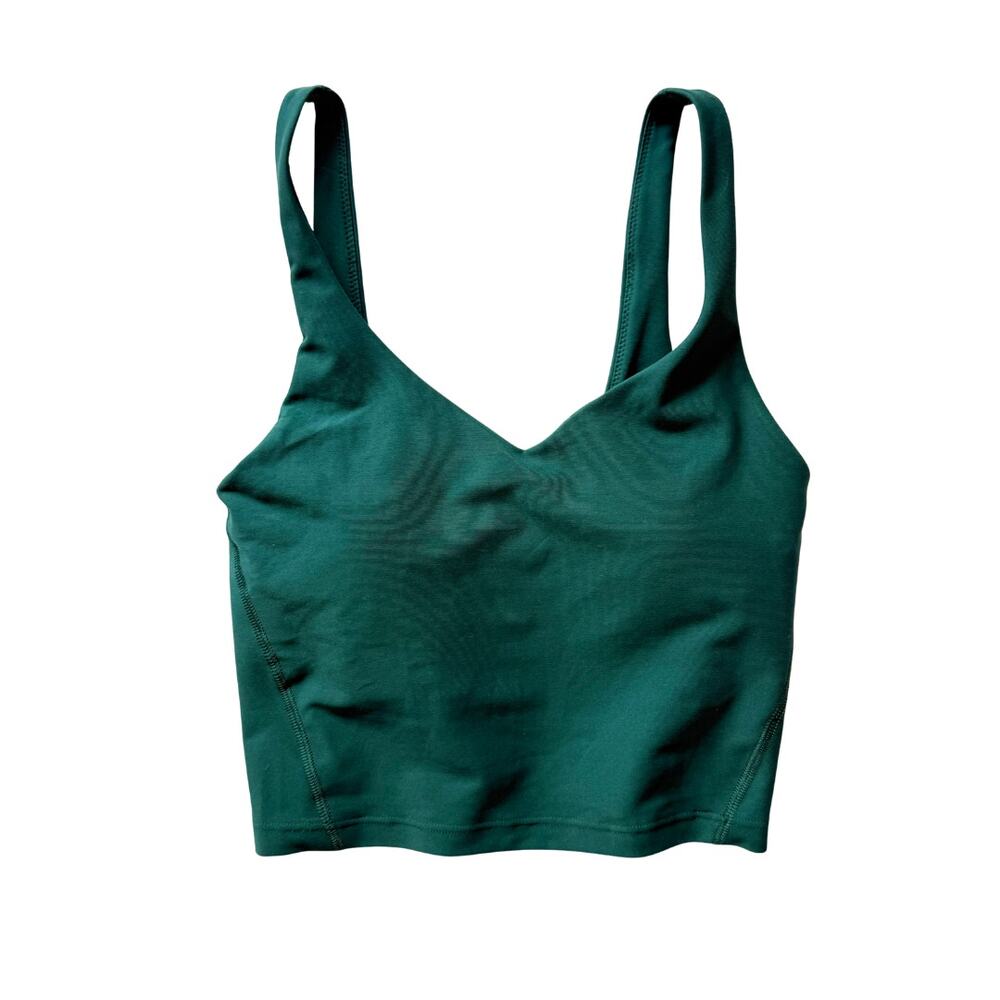 Old Navy Powersoft Sports Bra Tank Green XS Light Support Active Top
